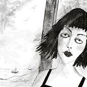 Mi proyecto del curso: Técnicas de dibujo tradicional con Procreate. Traditional illustration, Drawing, Digital Illustration, Portrait Drawing, and Digital Drawing project by Claudia Morfín - 04.09.2023