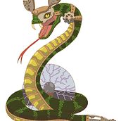 Projeto de Animais Steampunks. Un projet de Illustration traditionnelle de Ana Marchi - 10.04.2023