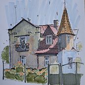 Some more sketches after course completing. Traditional illustration project by Andriy Balanyuk - 04.04.2023