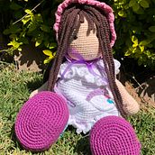 Mi proyecto del curso: Elaboración de muñecas amigurumi románticas. Arts, Crafts, To, Design, Fiber Arts, Crochet, Amigurumi, and Textile Design project by mafma101 - 02.10.2023