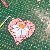 My project for course: Modern Mosaic Art: Make Floral Compositions with Tiles. Arts, Crafts, Furniture Design, Making, Ceramics, Interior Decoration, and DIY project by jq4xjmmksc - 04.11.2023
