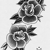 Rosas Oldschool. Traditional illustration project by Jonathan Rodrigues - 04.11.2023