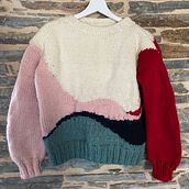 Mi proyecto del curso: Diseño y tejido de prendas con la técnica de intarsia. Fashion Design, Fiber Arts, DIY, Knitting, and Textile Design project by Adrian Bouso Parga - 04.11.2023