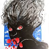 Conceptos para una Ilustración . Design, Traditional illustration, Painting, Acr, lic Painting, Watercolor Painting, Colored Pencil Drawing, and Concept Art project by Natalie Astudillo - 04.11.2023