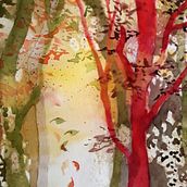 Mein Abschlussprojekt für den Kurs: Verträumte Aquarell-Landschaften: Halte Licht fest. Un proyecto de Pintura y Pintura a la acuarela de uteunddasskizzenbuch - 11.04.2023