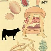 My project for course: Illustrated Recipes: Making Delicious Art. Traditional illustration, Infographics, Vector Illustration, Drawing, Digital Illustration, Digital Painting, Sketchbook, Ink Illustration, and Naturalistic Illustration project by Brianna Bailie - 04.11.2023