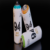 MONTANA COLORS 94 Spray Paint - Lata Pintura En Aerosol. Un progetto di Street Art, 3D, Modellazione 3D, Progettazione 3D, Pittura e Illustrazione tradizionale di Miguel Angel Vega - 12.04.2023