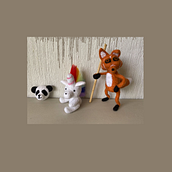Mi proyecto del curso: Needle felting: creación de personajes con lana y aguja. Un progetto di Artigianato, Design di giocattoli, Needle felting e Textile Design di María Guadalupe García Villegas - 12.04.2023