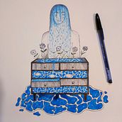 Il mio progetto del corso: Illustrazione artistica surrealista con penna a sfera. Un projet de Illustration traditionnelle, Dessin, Dessin artistique et Illustration à l'encre de Stefano Borroni - 12.04.2023