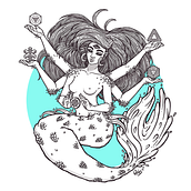 Sirena. Un progetto di Illustrazione tradizionale di Lauri Sánchez - 20.08.2019