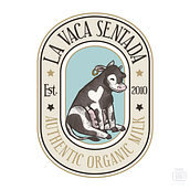 La Vaca Sentada. Un progetto di Design, Graphic design, Br, ing, Br, identit e Illustrazione tradizionale di Lauri Sánchez - 27.05.2021