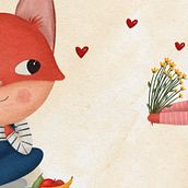 My project for course: Picturebook Character Illustration with Procreate. Een project van Traditionele illustratie, Ontwerp van personages, Digitale illustratie, Kinderillustratie y Verhaallijn van Illustasiia - 13.04.2023