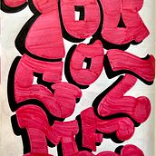 Project: Handbeletteringsschetsboek Ein Projekt aus dem Bereich Skizzenentwurf, Kreativität, Zeichnung, H, Lettering und Sketchbook von Yuri deVroom - 13.04.2023