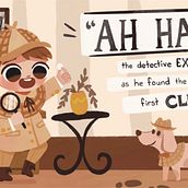 My project for course: ​​Playful Hand-Lettering for Children’s Book Illustration. Un progetto di Illustrazione tradizionale, Lettering, Disegno, H, lettering e Narrativa di lobomaravilha - 13.04.2023