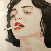 Il mio progetto del corso: Ritratto ad acquerello a partire da una fotografia. Un progetto di Illustrazione tradizionale, Pittura ad acquerello e Disegno di ritratti di Angela D'Apuzzo - 13.04.2023