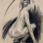 Il mio progetto del corso: Disegno contemporaneo della figura umana: espressione e movimento. Traditional illustration, Fine Arts, Drawing, Artistic Drawing, Figure Drawing, Acr, and lic Painting project by Bryan Mendoza - 04.14.2023