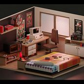 3DRooms. Een project van 3D van Mariano Feito Arsuaga - 13.04.2023