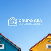 Grupo Gea Construcciones. Un progetto di Design, Br, ing, Br, identit, Design di loghi, Design digitale, Stationer e Design di Mathias Grosso - 14.04.2023