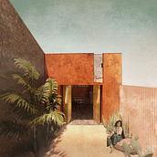 Il mio progetto del corso: Rappresentazione grafica di progetti architettonici. Architecture, Graphic Design, Interior Architecture, Interior Design, L, scape Architecture, Collage, Digital Architecture, and Architectural Illustration project by Albina Antonuccio - 04.14.2023