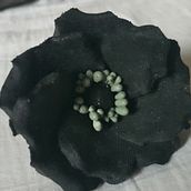 My project for course: Floral Textiles: Make 3D Accessories with Denim. Floral, Plant Design, and Textile Design project by Karoline Ribak - 04.15.2023