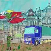 Il mio progetto del corso: Creazione e pittura di scenari fantastici con Photoshop. Traditional illustration, Drawing, Digital Illustration, Concept Art, and Digital Painting project by Luca Luciano Gaveglia - 04.15.2023