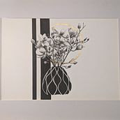 My project for course: Contemporary Botanical Illustration with Ink. Traditional illustration, Artistic Drawing, Botanical Illustration & Ink Illustration project by Alison Carpenter - 04.15.2023