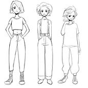 My project for course: Drawing Appealing Characters with Personality. Character Design, Sketching, Drawing, Stor, telling, Stor, board, Artistic Drawing, and Narrative project by akelrakugaki - 04.15.2023