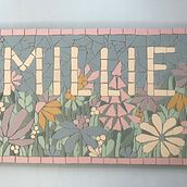 My project for course: Modern Mosaic Art: Make Floral Compositions with Tiles. Arts, Crafts, Furniture Design, Making, Ceramics, Interior Decoration, and DIY project by Jess - 04.15.2023
