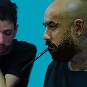 Pinturas Digitais. Traditional illustration project by Frederico de Melo - 04.15.2023