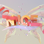 Mi proyecto del curso: Lettering digital 3D con elementos ilustrados. Traditional illustration, 3D, Lettering, 3D Modeling, 3D Design, Digital Lettering, 3D Lettering, Design, Motion Graphics, Accessor, and Design project by gabrielaraipan - 04.13.2023