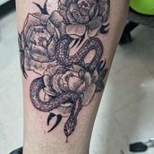Mi proyecto del curso: Tatuaje para principiantes. Un progetto di Design di tatuaggi di david ortega - 15.04.2023