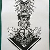 My project for course: Illustration with Black and White Hatching. Traditional illustration, Fine Arts, Pencil Drawing, and Drawing project by alisha_ink - 04.15.2023
