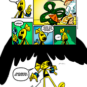 Perfect Cheese tirinhas. Ilustração tradicional projeto de Anderson Ferreira - 16.04.2023