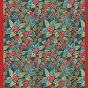 Mi proyecto del curso: Creación de patrones botánicos a partir de un dibujo. Ilustração digital, Ilustração botânica, e Desenho digital projeto de Nicolas Morales - 16.04.2023