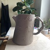 My project for course: Stamp Making for Textured Pottery. Arts, Crafts, Fine Arts, Decoration, Ceramics, and DIY project by Anja Guggenheim - 04.16.2023