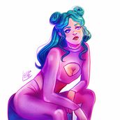 Mein Abschlussprojekt für den Kurs: Cartoon-Charakter-Porträt mit Procreate. Character Design, Digital Illustration, Digital Drawing, and Digital Painting project by Elina Reinsch - 04.16.2023