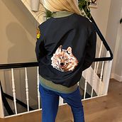How to sew a bomberjack course- 2nd version. Costume Design, Fashion Design, and Sewing project by Caroline - 04.17.2023