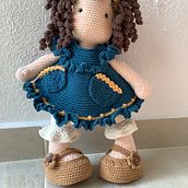 Mi proyecto del curso: Elaboración de muñecas amigurumi románticas Ein Projekt aus dem Bereich H, werk, Spielzeugdesign, Weben, Crochet, Amigurumi und Textildesign von Leticia Guerra - 17.04.2023
