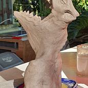MARTIN BUCKINGHAM'S project for the course: Introduction to Clay Figurative Sculpture. Fine Arts, and Sculpture project by Martin Buckingham - 04.17.2023