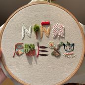 My project for course: Introduction to Raised Embroidery. Un progetto di Ricamo e Textile Design di Romanee Karunchintadit - 22.04.2023