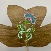 My project for course: Extraordinary Embroidery: Explore Alternative Organic Materials. Embroider, and Textile Design project by mgroet - 04.17.2023