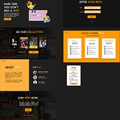 Meu projeto: Website WISP. Uma plataforma de streaming focada em filmes vintage. Espero que gostem :) // https://www.figma.com/proto/ko2J8o867J6Brw23javVW3/Wisp-website?page-id=9%3A20&node-id=13-470&viewport=215%2C243%2C0.15&scaling=scale-down-width&start. Un projet de UX / UI, Webdesign, Conception mobile, Conception numérique, Conception d'applications , et Conception de produits numériques de João Roos - 13.04.2023