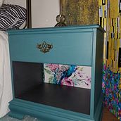 My project for course: Upcycling Vintage Furniture with Painting Techniques . % TERI LUSSIER tarafından hazırlanan Sanat ve El Sanatları, Mobil, a Tasarımı ve Yapımı, İç Tasarım, Tablo, Kendin Yap, Ahşap işçiliği, Geri dönüşüm, Dekoratif Bo, ama, Mobil, a Restoras, Ve onu ve Geri Dönüşümü projesi - 04.12.2023