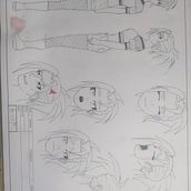 Mi proyecto del curso: Creación de personajes manga. Traditional illustration, Character Design, Comic, and Manga project by lehatan2099 - 04.17.2023