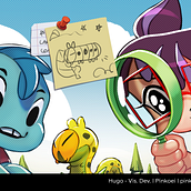 Hugo - Character Design . Animation, Character Design, and Character Animation project by pinkoeis - 04.18.2023