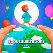 Grandpa and Grandson | Children's Book . Ilustração tradicional e Ilustração infantil projeto de Bia Soares - 18.04.2023