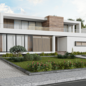 Casa - Miami. Architecture, Design, and 3D Modeling project by Miguel Angel Guerrero Romero - 06.06.2021
