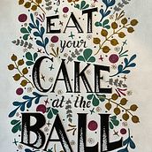 My project for course:  Intro to Hand-Lettering for Inspirational Quotes. T, pograph, Calligraph, Lettering, T, pograph, Design, H, and Lettering project by Michelle McKnight - 04.18.2023
