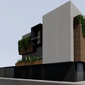 DEPARTAMENTO CALIFORNIA. Een project van 3D, Interactief ontwerp,  3D-modellering y  Ontwerp van Razón architects group - 19.04.2023