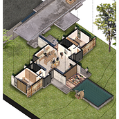 My project for course: Digital Illustration of Architectural Projects. Architecture, L, scape Architecture, Digital Illustration, Digital Architecture, and Architectural Illustration project by jaelaurencecd - 04.19.2023